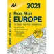 Road Atlas Europe 2021