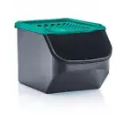 Tupperware Modular Mate Onion Mate Storage Container Black and Teal 3L New