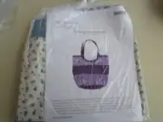 Ruffle Bag, Purse Pattern & Fabric Kit by Connecting Threads Lovely Blues