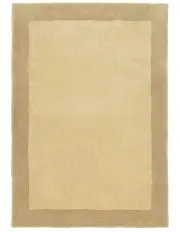 [Miss Amara] Verity Bordered Shag Rug in Beige