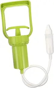 LOLIPPYY Snot Cleaner Nasal Irrigation System Snot Extractor for Adults Manual Nasal Suction Nose Sucker for Machine to Remove Snot Nose Cleaner Plastic Light Green