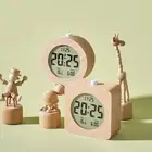 Silent Multifunctional Electronic Clock Small Desk Clock Home Decoration