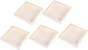 Abaodam 5pcs Wooden Clay Frames DIY Picture Frames Handmade Clay Frame for Boys and Girls 30x30cm Educational Stereoscopic