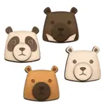 熊Q家族木製自黏掛勾系列(棕熊、台灣黑熊、貓熊、北極熊)任選一入