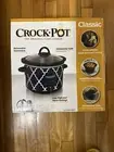 Rival Crock-Pot 3-Quart Round Slow Cooker, Buffet Server Blue-sealed New