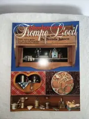 Trompe L’Oeil: Brenda Jansen, Meadowview, Tole Painting Book,Prudy’s Studio,NEW