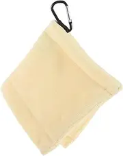 Totority Soft Golf Towel Quick Dry Tacky Cleaning Cloth for Golf Clubs Balls Portable Accessory for Men Women