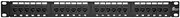 Monoprice24-port Cat6 Patch Panel, 110 Type (568A/B Compatible) 107253