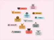 Personalised Cute Australian Animal Design, Kid Name Label, Waterproof, Durable