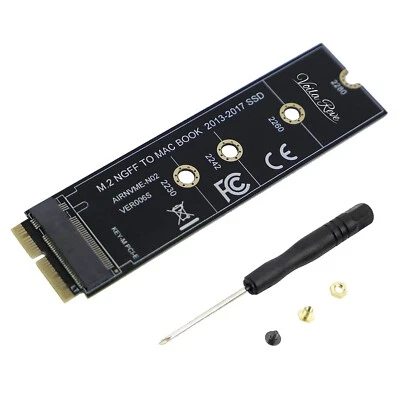 M.2 NVMe SSD to 12+16Pin Upgrade Adapter for MacBook Air 2013-2017