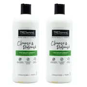 2PK Tresemme 750ml Conditioner Bottle Care Cleanse & Replenish For All Hair Type
