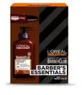 NEW L'OREAL MEN EXPERT BARBER CLUB GIFT SET BEARD & FACE & HAIR WASH MOISTURISER