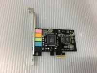 在飛比找Yahoo!奇摩拍賣優惠-電腦雜貨店→cmi8738 PCIE 音效卡 二手良品 $2