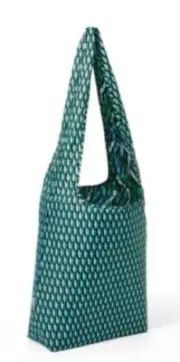 NWT Diane von Furstenberg for Target Arrow Geo/Disco Zebra Reversible Bag