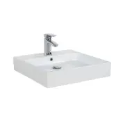 WS Bath Collections Simple 50.50B.01 Simple 19-11/16" Square