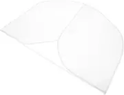 LABRIMP Clear Garment Shoulder Covers for Clothes Dust Cover Protectors for Hanging Jackets Coats Suits Quick Setup Lightweight Transparent Bags for Seasonal Storage