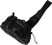 HANABASS Hiking Tackle Organizer Waterproof Fly Fishing Gear Backpack Comfortable Crossbody Pack for Outdoor Activities