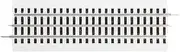Lionel White FasTrack Straight Track (4 Piece)