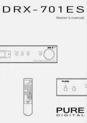 Pure Digital DRX-701ES DAB AM FM Radio Tuner Operating Instruction USER MANUAL
