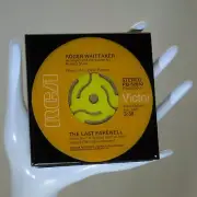 Roger Whittaker Drink Coaster Made with Original 45 rpm Record