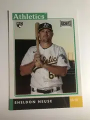 2020 Topps Archives Snapshots Exclusive Sheldon Neuse A's RC