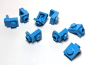 Lego - Lot of 8 - Medium Blue, Bracket 1 x 1 - 1 x 1