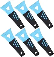 OSOLADY 6pcs Mini Ice Scraper for Windshield: Car Windscreen Ice Scraper - Vehicle Shovel for Winter Cleaning Removing Frost and Snow