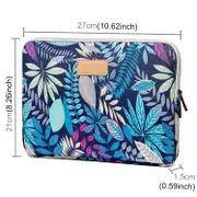 Colourful Leaves Sleeve Case for Ipad Air Galaxy Tab Yoga Surface Pro - Zipper Bag for 10.1 Laptops / Tablets