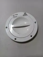 Marine Boat RV White 4" Access Hatch Cover Twist Out Deck Plate