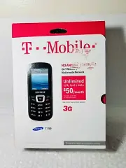 New T-Mobile Samsung SGH T199 Prepaid No Contract 3G Cell Phone Never Opened