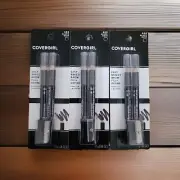 3 Pack Covergirl Easy Breezy Brow Fill + Define Pencils, 500 Black