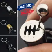 Gear Keychain Metal Fob Key Chain Box Shifter Ring Mini Small Model Ornament