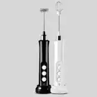 3 Modes Electric Handheld Milk Frother Blender with USB Charger Bubble Maker