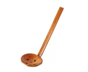 Slotted Spoon Multifunctional High-temperature Resistance Japanese Style Long-handled Wooden Soup Spoon for Kitchen-Colander Spoon