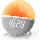 Sunrise Alarm Clock Wake Up Light - Light Alarm with Sunrise/Sunset Simulatio