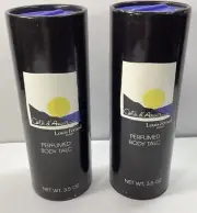 Avon Cote d' Azur Louis Feraud Paris Perfumed Body Talc 3.5 Oz New 1989 Lot Of 2
