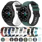 For Samsung Galaxy Watch 4 5 Pro 40/44mm 42/46mm Silicone Watch Band No Gaps