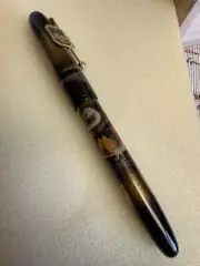 Pilot Taka Maki-e 18K Fountain Pen Mandarin Duck M Nib Unused JPN