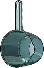 Tablespoons Water Spoon Kitchen Spoon Household Spoon Long Plastic Large Creative deepened Water Spoon Serving Spoon(Blue)