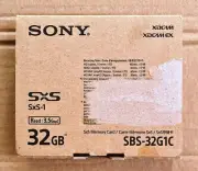 Sony SxS-1 Memory Card 32GB SBS-32G1C ExpressCard PCIe 2.0 Camcorder Memory Card