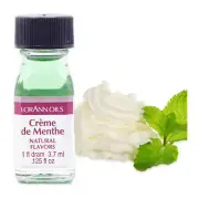 LorAnn Oils StrengthFlavor Food Flavor, 0125 fl oz - 3.7ml, - Creme de Menthe