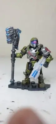 Mega Construx Halo Custom Surviver Spartan