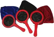 NAMOARLY 3pcs Change Bag: Twisting Handle Zipper Pouch for Stage Props for Tricks Making Items Appear or Disappear