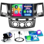 Android 13.0 Apple CarPlay Car Stereo Radio For Toyota Hilux 2005-2015 Head Unit