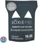 Boxie® Probiotic Cat Litter 40 Day Natural Odor Control, 16lb Clumping Kitty