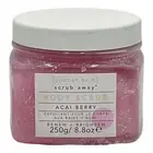 Sunday Rain Body Scrub Away Vegan Exfoliant Acai Berry 8.8 oz Renew Brighten