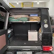 Light Modular Storage Molle Panel Center Shelf Tray with Pods for Mercedes Benz G Class W463 2003-2017