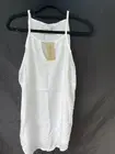 Freez White Top handmade 100% rayon BNWT Sz S, beautiful material handmade top