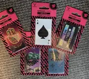 5 Pieces V Syndicate Tobacco Herb Spice Grinder Cards assorted lot of 5 . New