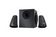 LOGITECH Z623 Speaker System 200 watts (RMS) THX-Certified 2.1 Multiple inputs Integrated controls